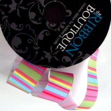 Ribbon Boutique Dekorszalag - szivárványcsíkos rövidáru