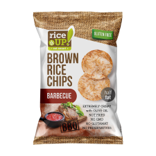 Rice Up barna rizs chips barbecue ízű 60 g reform élelmiszer