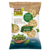 Rice Up barna rizs chips italian basil ízű 60 g