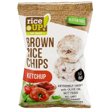 Rice Up Barnarizs chips, 60 g, RICE UP, ketchup előétel és snack