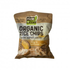  Rice Up bio köles &amp; napraforgó chips 25 g reform élelmiszer