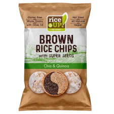 Rice Up Chips Chia &amp; Quinoa ízű - 60g előétel és snack