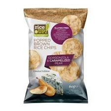 Rice Up CHIPS GORGONZOLA SAJTOS ÍZŰ 60 G reform élelmiszer