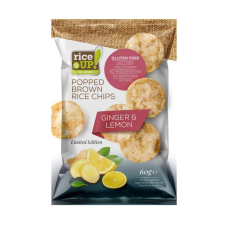Rice Up chips gyömbér-citrommal ízű 60 g (Gluténmentes) előétel és snack