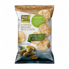 Rice Up chips uborkás ízű 60 g reform élelmiszer