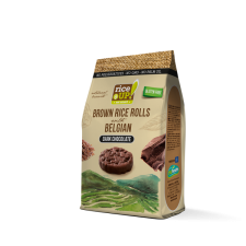  Rice Up étcsokoládés barna rizs snack 50g (gluténmentes) reform élelmiszer
