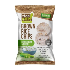 Rice Up hagymás-tejfölös rizs chips 60g előétel és snack