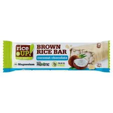  Rice Up! puffasztott barna rizsszelet kókuszos ízű fehércsokoládéval 18 g pékárú