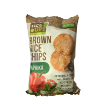 Rice Up Rice Up barna rizs chips paprikás 60 g reform élelmiszer