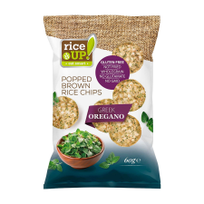 Rice Up Rice up chips Greek Oregano ízű - 60g reform élelmiszer