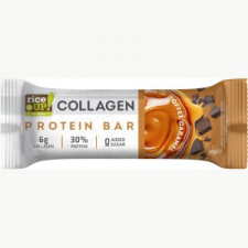 Rice Up Rice Up fehérjeszelet kollagénnel toffee caramel ízű 50 g reform élelmiszer