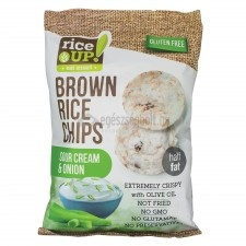 Rice Up Rizs Chips Hagymás-Tejfölös 60 g reform élelmiszer