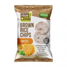 Rice Up Rizs Chips Sajtos 60g /24/ előétel és snack