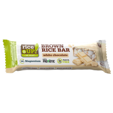 RiceUp! fehércsokis szelet 18g csokoládé és édesség