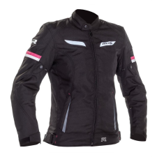 RICHA Lena 2 WP női motoros kabát fekete-rózsaszín motoros kabát
