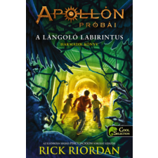 Rick Riordan - A lángoló Labirintus - kartonált - Apollón próbái 3. egyéb könyv