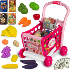 Ricokids 3az1-ben bevásárlókocsi játék zöldségekkel , rózsaszín Ricokids vásárlás