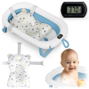 Ricokids Baba kád hőmérővel és betéttel rk-287 fehér és kék