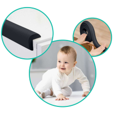 Ricokids Biztonsági habszalag ricokids 798701 fekete 2 m bababiztonság