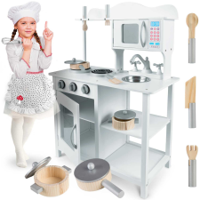 Ricokids fából készült konyha gyerekeknek 60 x 30 x 85 cm konyhakészlet