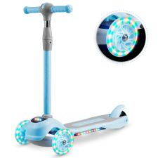 Ricokids Háromkerekű Roller világítós kerekekkel - világoskék roller