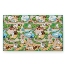 Ricokids Hengerelt habszivacs, színezhető 200x120x0,3cm - állatkert játszószőnyeg