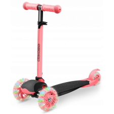 Ricokids Loco 765108 LED roller kerekekkel - Rózsaszín, fekete színnel roller