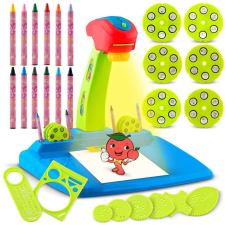 Ricokids Rajzprojektor rajzolást segítő oktató játék , kék - Ricokids 772001 kreatív és készségfejlesztő