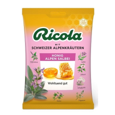 Ricola Mézes-Zsálya Zacskós cukorka 75g reform élelmiszer