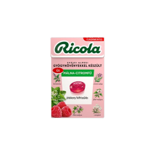 Ricola Ricola cukorka málna-citromfű - 40g csokoládé és édesség