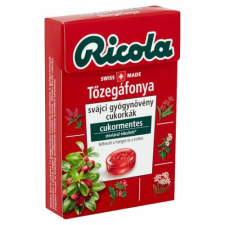  Ricola Tőzegáfonya 40g csokoládé és édesség