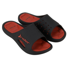 Rider Bay XIV férfi papucs - fekete/piros férfi papucs