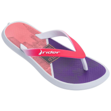Rider R1 Energy VII Kids gyerek papucs - fehér/rózsaszín/lila