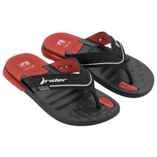 Rider R Line Plus IV Thong férfi papucs -fekete/piros