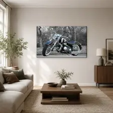  Ridley egyedi krómozott motorkerékpár vászonkép dekoráció