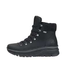 Rieker Sport TEX 48034 00 női bokacipő, vízálló fűzős telitalpú