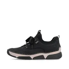Rieker TEX 45976 00 sportos női bebújós félcipő vízlepergető felsőrésszel
