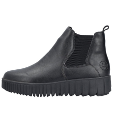 Rieker Y6151 00 vagány női bokacipő