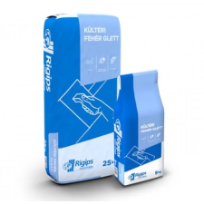 Rigips kültéri fehér glett  5 kg glett, gipsz, csemperagasztó, por