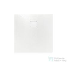 Riho BASEL SLATE 100x90x4,5 cm zuhanytálca, matt fehér D005020105 kád, zuhanykabin