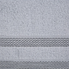  Riki csíkos pamut törölköző Ezüst 70x140 cm