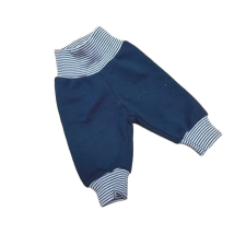 Rikidor Bébi Pamut Pocak Nadrág - Sötét Kék/Kék Csíkos 56 babanadrág