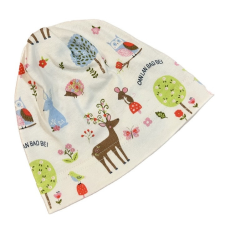 Rikidor Pamut Sapka - Erdei Állatos "2" babasapka, sál