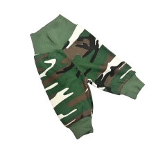 Rikidor Terep mintás pocaknadrág - Zöld Passzéval 74-es babanadrág