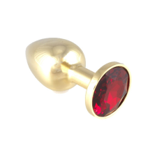 Rimba Butt Plug Metal With Crystal anál