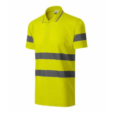 Rimeck 2V9 Rimeck HV Runway láthatósági galléros póló fluoreszkáló sárga - 2XL láthatósági ruházat