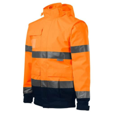 Rimeck 5V2 Rimeck HV Guard 4 in 1 láthatósági kabát fluoreszkáló narancssárga - 4XL
