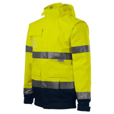 Rimeck 5V2 Rimeck HV Guard 4 in 1 láthatósági kabát fluoreszkáló sárga - L láthatósági ruházat