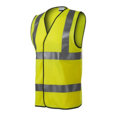 Rimeck 9V3 Rimeck HV Bright biztonsági mellény fluoreszkáló sárga - 2XL
