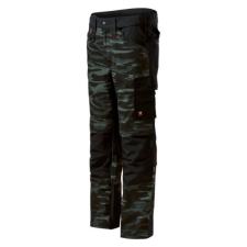Rimeck Munkanadrág férfi Vertex Camo W09 camouflage dark gray 62 méret munkaruha